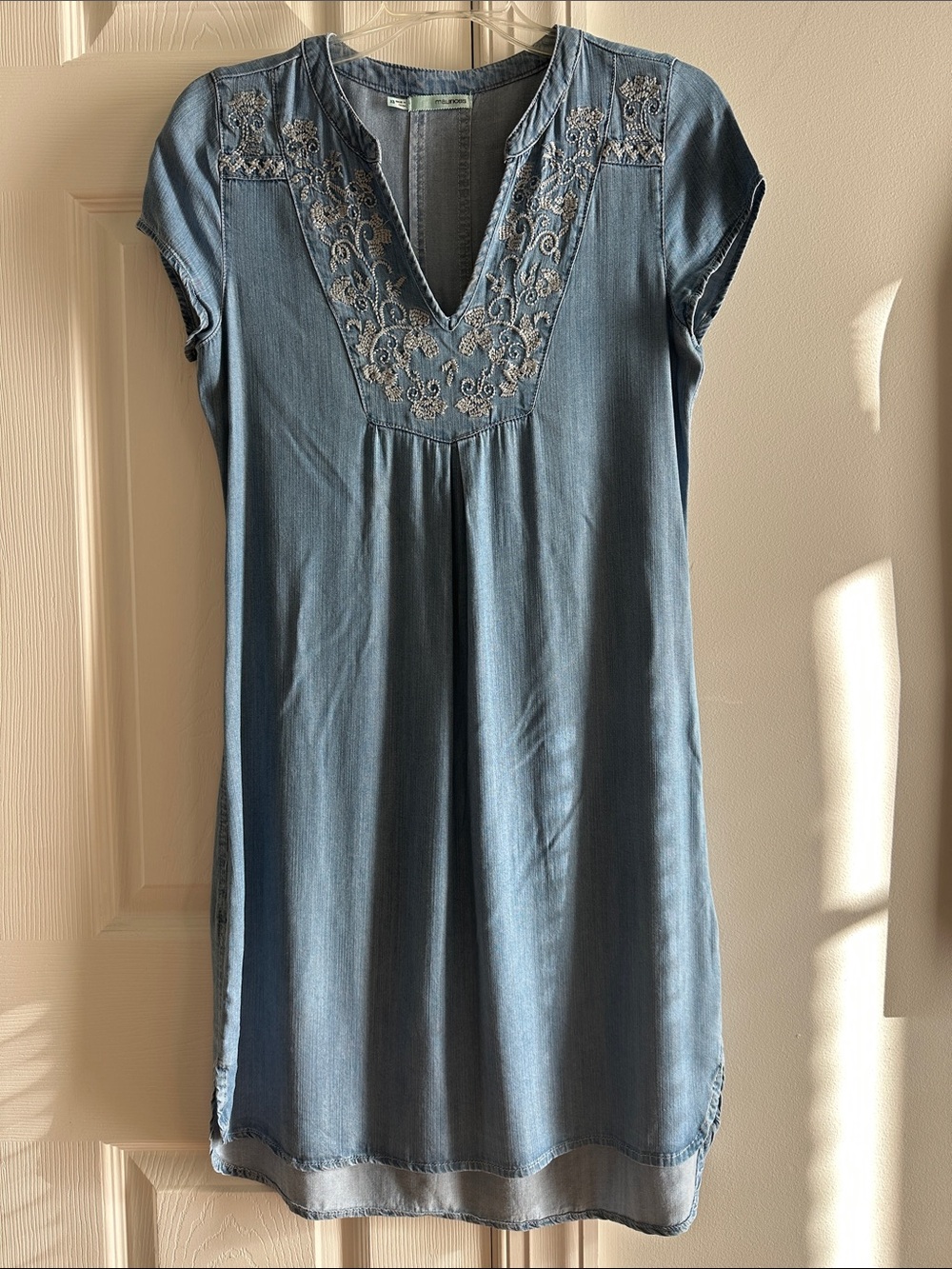 Maurice’s high/low chambray dress, size XS